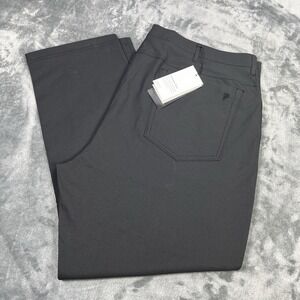 PUBLIC REC Pants Men 44x30 Black Workday Chino Black Performance Stretch NEW
